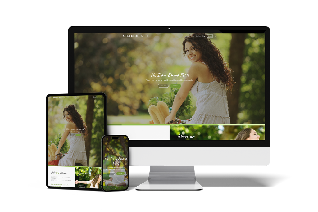 Multipage Designvorlage Health - Web Business
